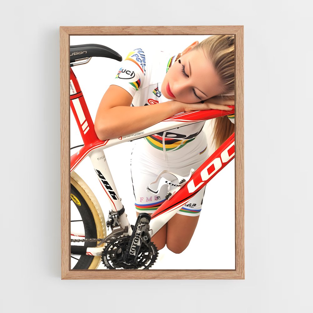 Poster Sur Mon Vélo – affiche Cyclisme (vue 4)
